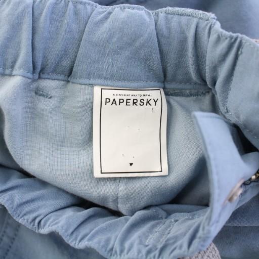 【中古】ペーパースカイ PAPERSKY HIKE&BIKE PS PANTS ハイク&バイクPSパンツ クライミング ジップフライ L 水色 ペーパースカイ PAPERSKY HIKE&BIKE PS PANTS ハイク&バイクPSパンツ