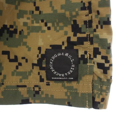 【中古】山と道 U.L. HIKE & BACKPACKING ショートパンツ イージー ナイロン ウエストゴム カモフラ 迷彩柄 カーキ 山と道 U.L. HIKE & BACKPACKING ショートパンツ イージー ナイロン