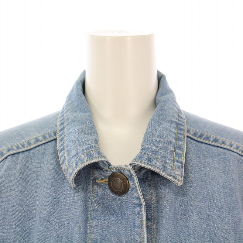 ☆ブルーレーベルクレストブリッジ　ショート丈Gジャン 38 美品☆ ブルーレーベルクレストブリッジ デニムジャケット ショート丈 G