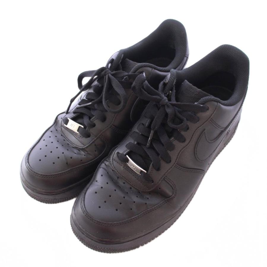 NIKE（ナイキ） NIKE AIR FORCE 1 07 Black Black エアフォースワン1