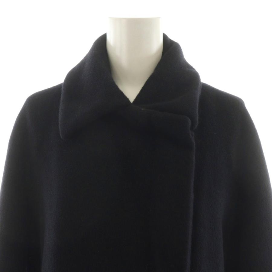 MAXMARA ロングコート ブラック40 カシミア混 白タグ 【公式通販】