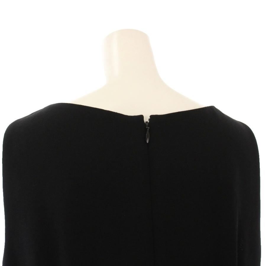 LEONARD レオナール FASHION ノースリーブワンピース ひざ丈 切替 40