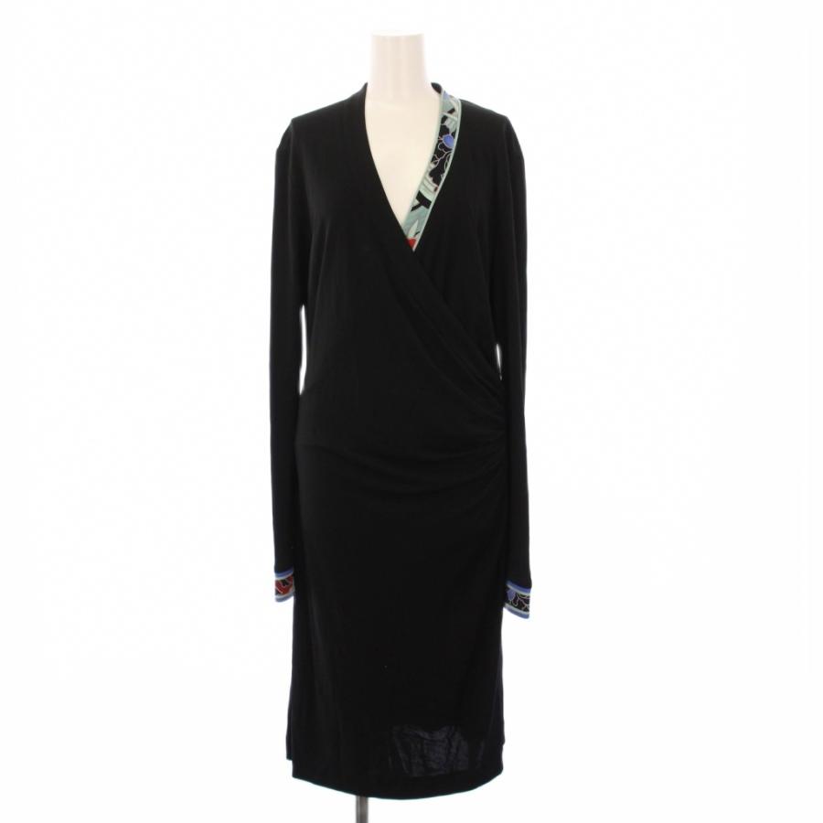 レオナール⭐︎カシュクールワンピース LEONARD レオナール FASHION カシュクール ワンピース 長袖