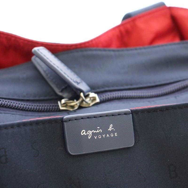 し*ゅ様 【未使用品】アニエスベー ボストンバッグ ナイロン レザー 南京錠 ブ 未使用級✨アニエスベー ボストンバッグ 牛革 ブラック 南京錠