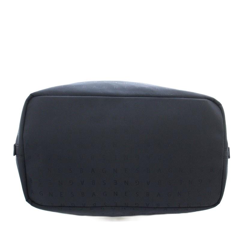 美品　アニエスべー 2way ボストンバッグ ハンドバッグ 　ネイビー 美品】アニエスベーボヤージュ 2way ボストンバッグ ネイビー