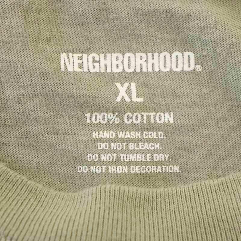 ネイバーフッド NEIGHBORHOOD Tシャツ 半袖 NBHD ロゴ プリント XL