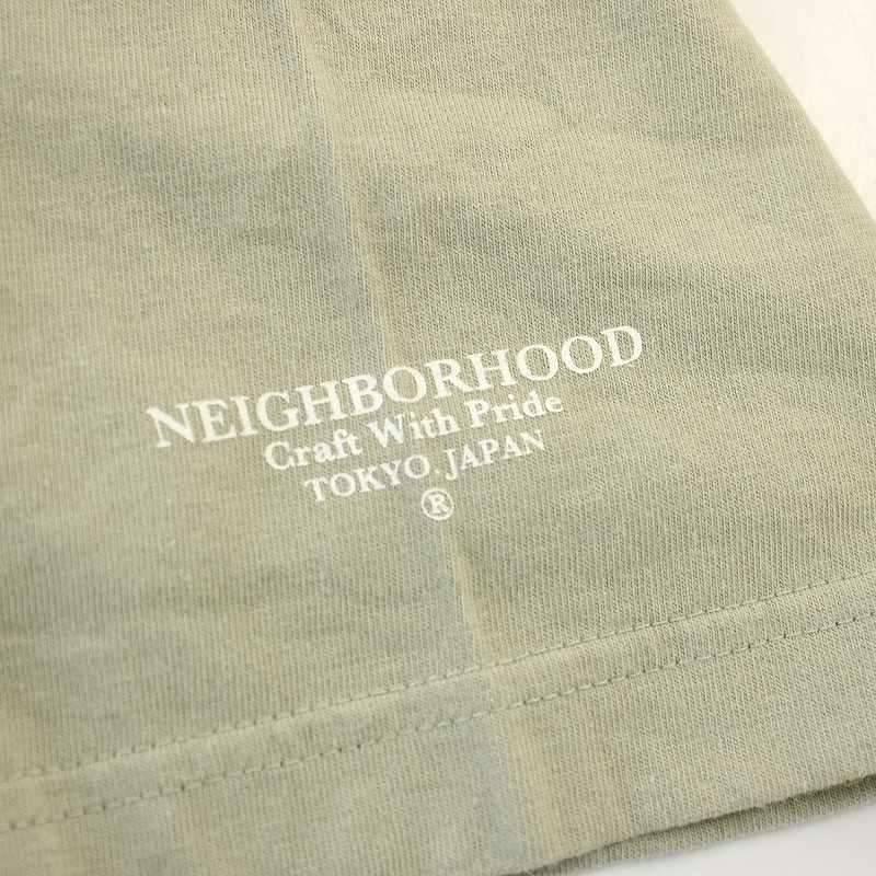 ネイバーフッド NEIGHBORHOOD Tシャツ 半袖 NBHD ロゴ プリント XL