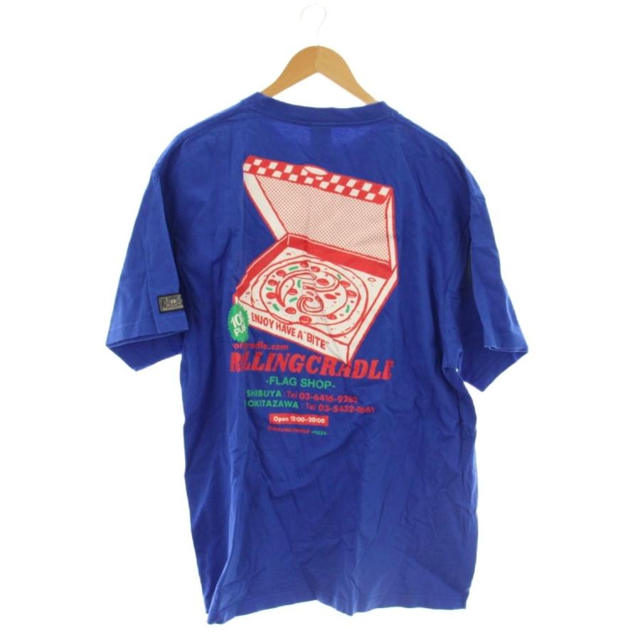 ローリングクレイドル ロリクレ Rolling Cradle Tシャツ XXL 青