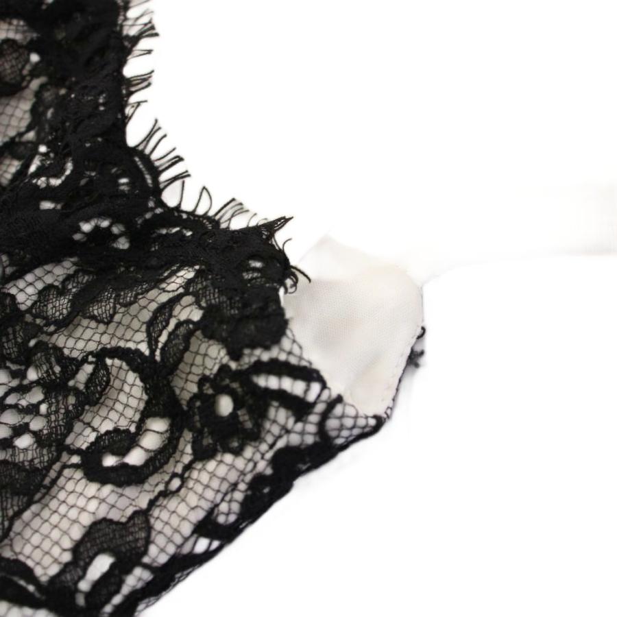 Tadashi Shoji ホワイト レース ノースリーブ ひざ丈ワンピース