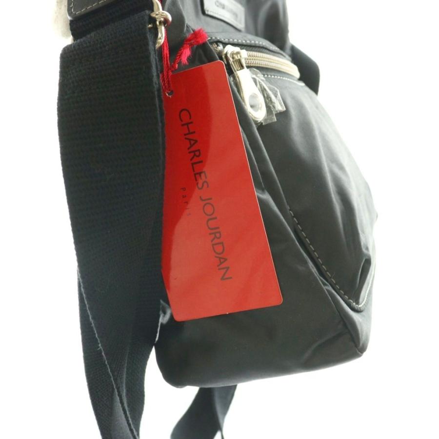 【新品】Charles Jourdan/シャルルジョルダン ショルダーバッグ シャルル・ジョルダン ショルダーバッグ 斜め掛け 総柄 ナイロン