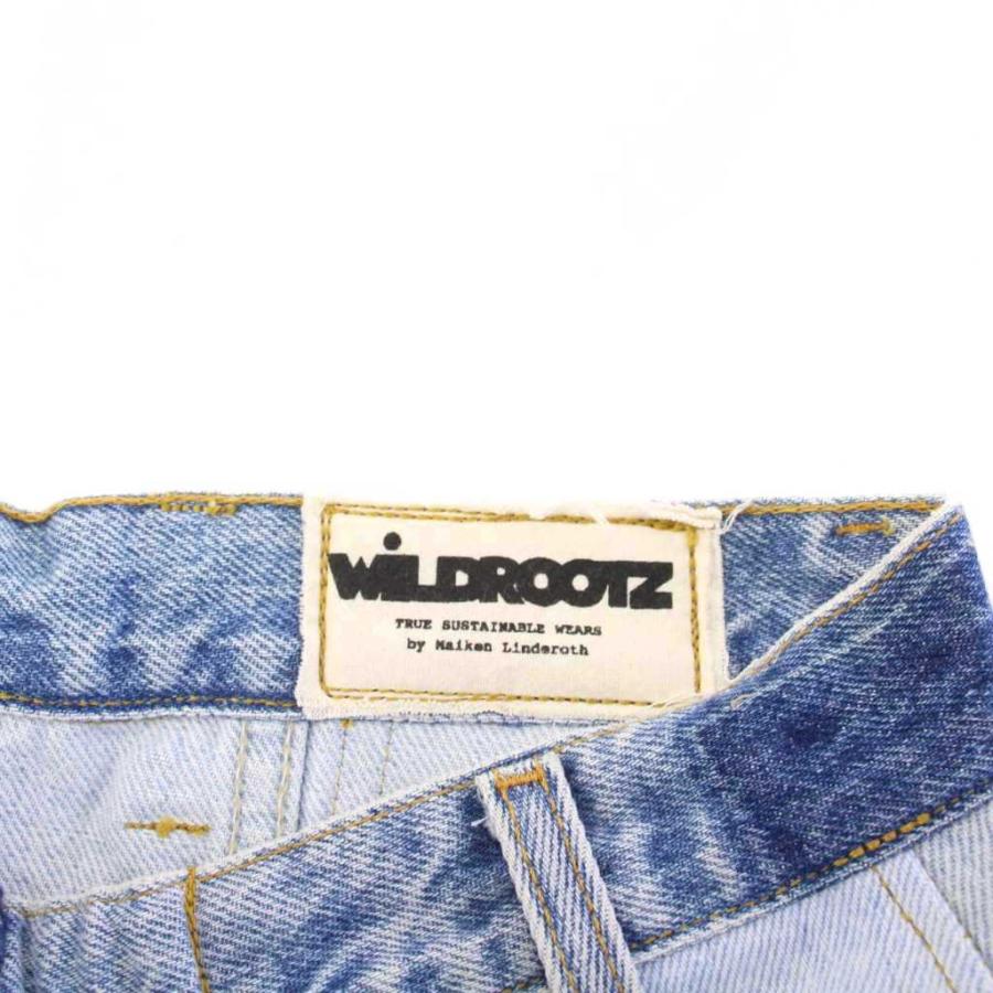 ワイルドルーツ WILDROOTZ リメイクデニムパンツ ジーンズ ワイド M