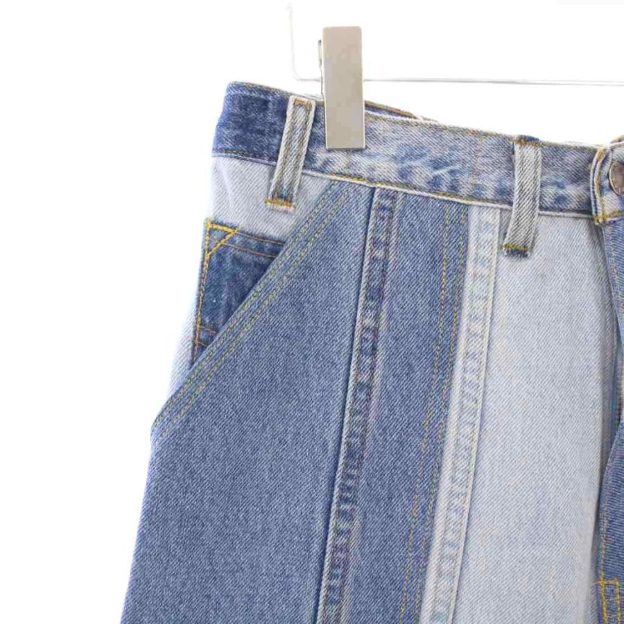 ワイルドルーツ WILDROOTZ リメイクデニムパンツ ジーンズ ワイド M