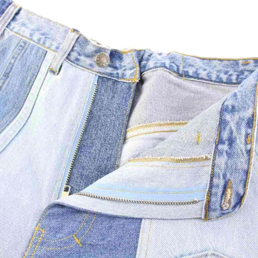 ワイルドルーツ WILDROOTZ リメイクデニムパンツ ジーンズ ワイド M