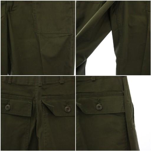 US ARMY 80sファティーグパンツ ベイカーパンツ ジップフライ 26×31