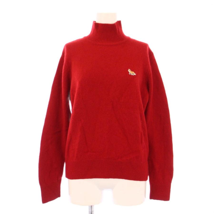メゾンキツネ MAISON KITSUNE ニット セーター 長袖 ハイネック