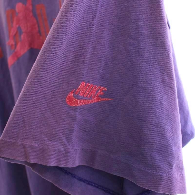 【中古】ナイキ NIKE 80s 90s USA製 ヴィンテージ Tシャツ JORDAN ジョーダン L 紫 パープル /☆G メンズ NIKE（ナイキ） NIKE 80s 90s USA製 ヴィンテージ Tシャツ JORDAN
