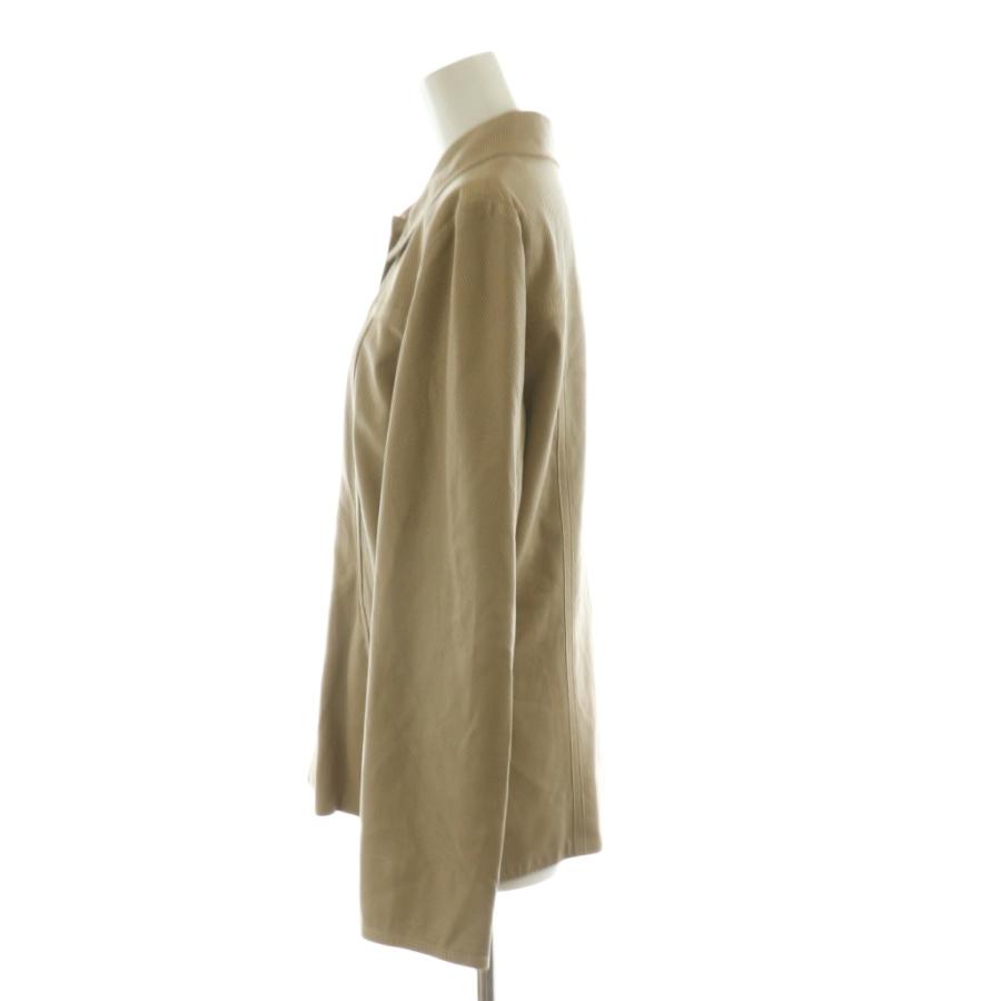 レリアン Leilian レザージャケット シャツジャケット 羊革 本革 9