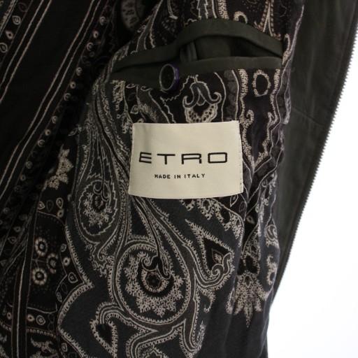 ETRO（エトロ） シングルライダースジャケット 革ジャン アウター 