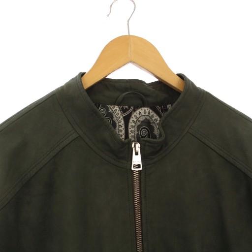 ETRO（エトロ） シングルライダースジャケット 革ジャン アウター