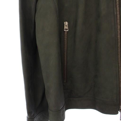 ETRO（エトロ） シングルライダースジャケット 革ジャン アウター