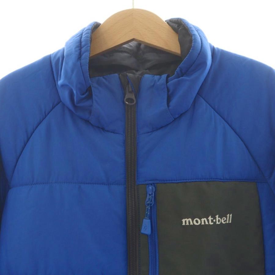 モンベル Montbell サーマランド パーカ 中綿ジャケット リバーシブル 