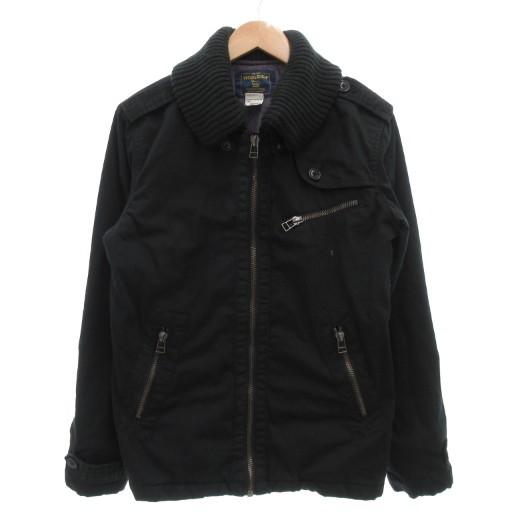 美品 Woolrich ブルゾン メンズM ジップアップジャケット 中綿入り ウールリッチ WOOLRICH 中綿ジャケット ブルゾン ジップアップ M