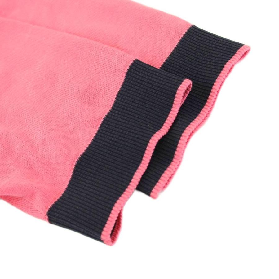 アナイ 22SS シルクコットン天竺クルーネック配色 カーディガン プル