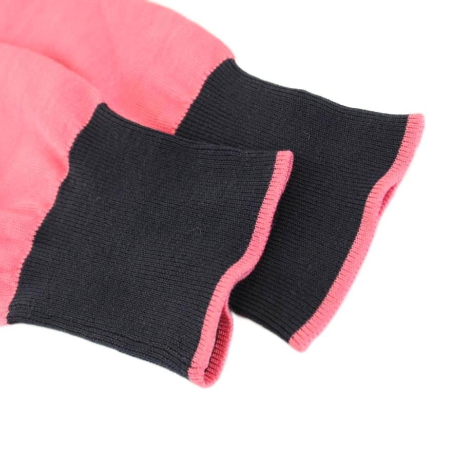 アナイ 22SS シルクコットン天竺クルーネック配色 カーディガン プル