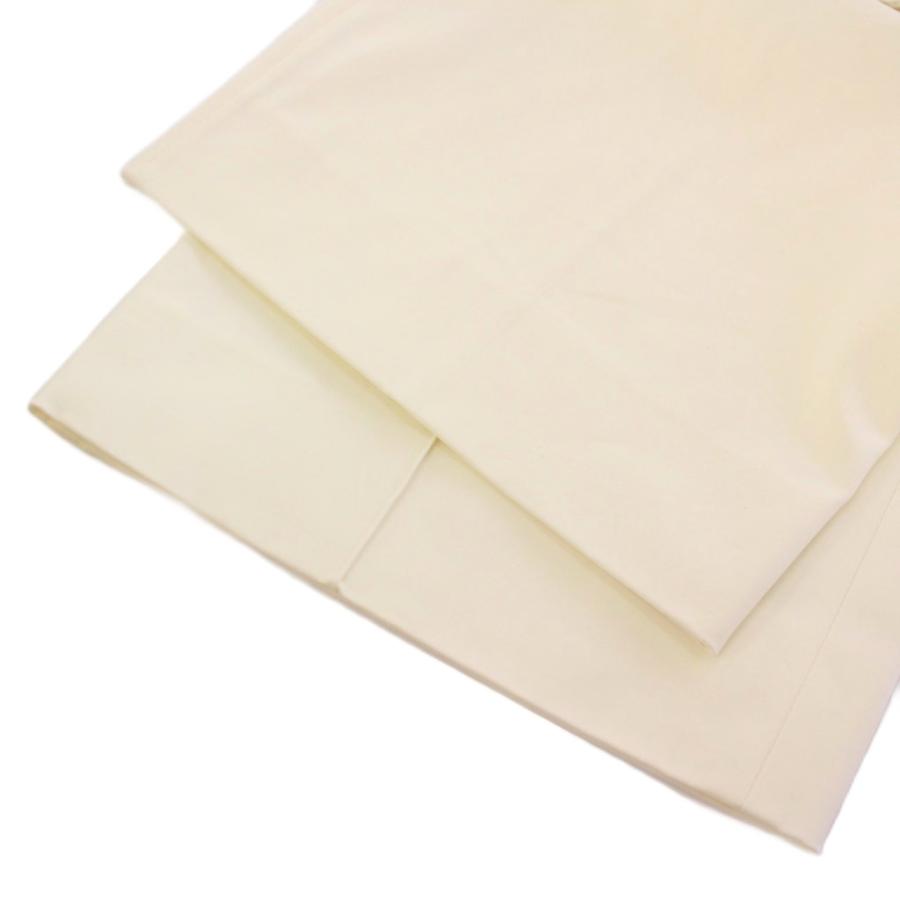 HERMES（エルメス） ワイドパンツ スラックス クロップド丈 ジップ