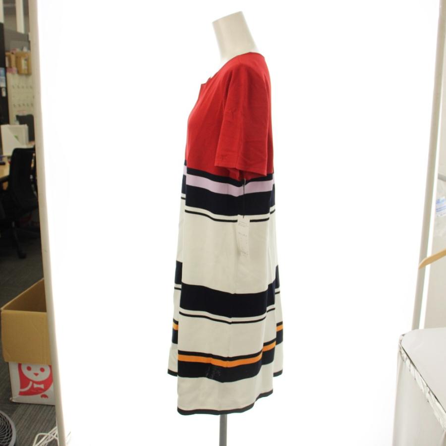 未使用品 ピエールカルダン Pierre Cardin ニット ワンピース 半袖