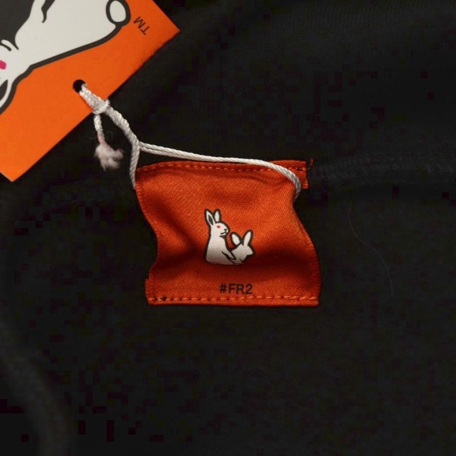 未使用品 FR2 金沢限定 パーカー プルオーバー 柳 花札ロゴ 刺繍 M