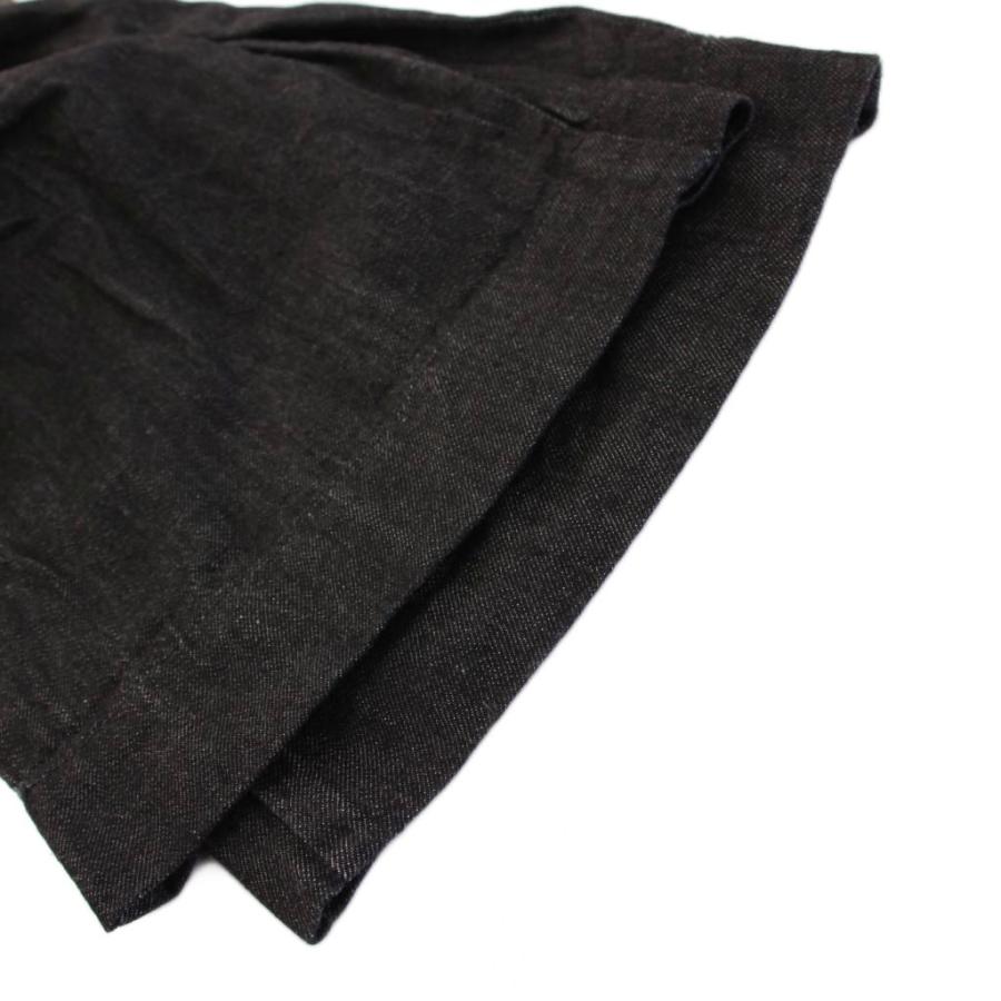 【中古】リヴィントーン RELAXED OPEN KNEE デニムパンツ ジーンズ ワイド イージー 36 ブラック LT-BLU-01-CS リヴィントーン LIVINGTONE RELAXED OPEN KNEE デニムパンツ ジーンズ