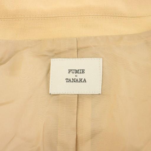 フミエタナカ FUMIE TANAKA テーラードジャケット ダブル 2 ベージュ