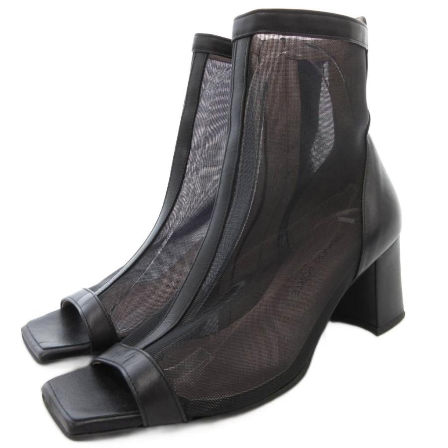 GINZA Kanematsu（銀座かねまつ） メッシュブーツ シューズ オープン