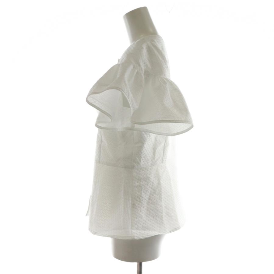 アミカ AMICA COUTURE FLEAR SLEEVES TOP シャツ ブラウス 半袖 花柄 F