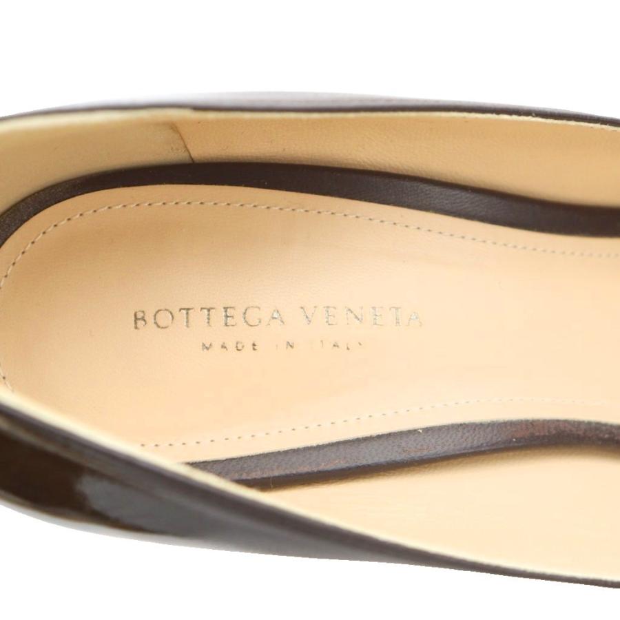 BOTTEGA VENETA　イントレチャート　レザー　パンプス　約24cm BOTTEGA VENETA（ボッテガ・ヴェネタ） イントレチャート パンプス