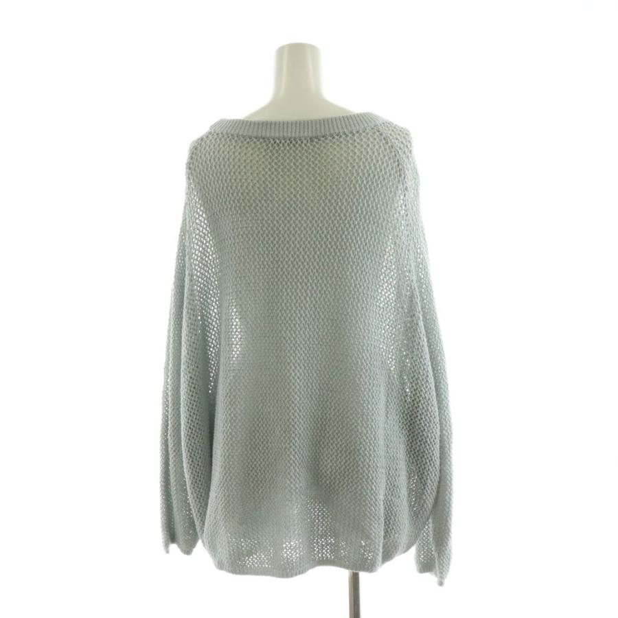 プラージュ Plage 24SS Openwork Pattern ニット カットソー 長袖 プル 
