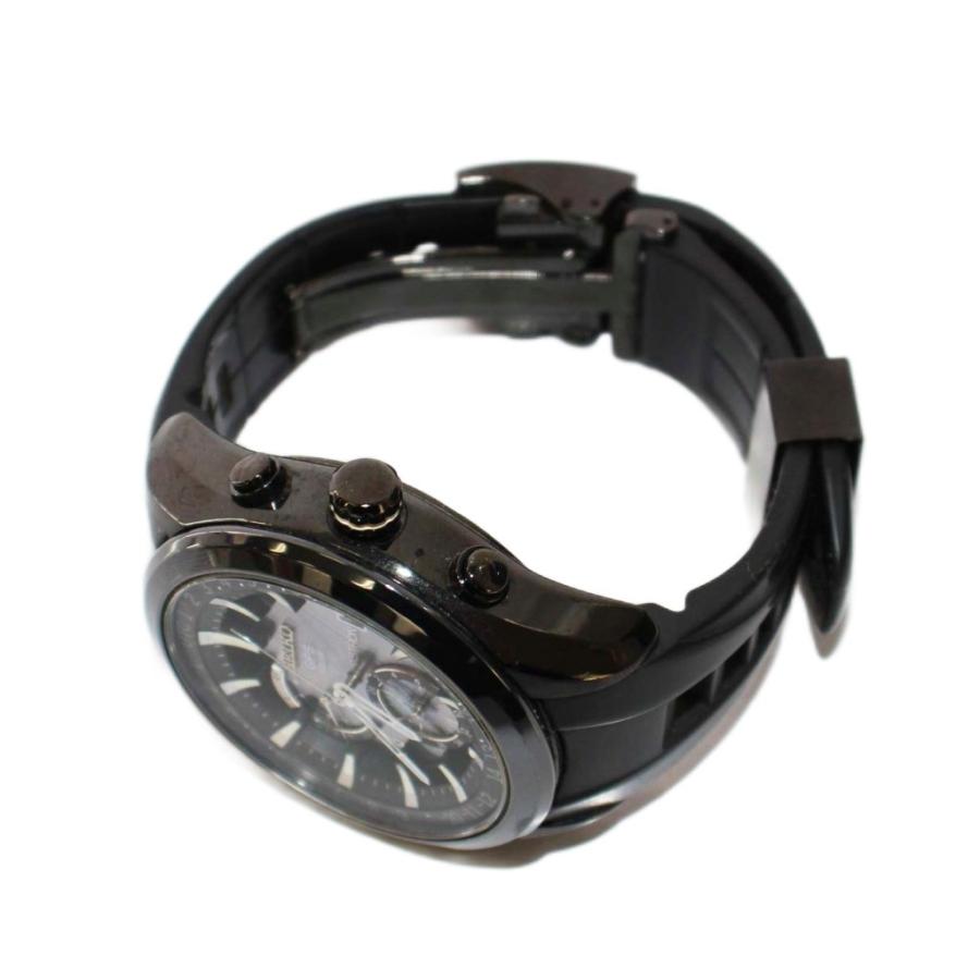 セイコー SEIKO ASTRON 腕時計 GPSソーラー 黒文字盤 黒 7X52-0AB0 /KH