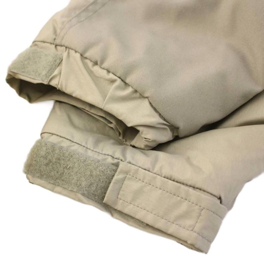 【中古】エクワックス ジェネレーション3レベル7パーカー 中綿ジャケット ナイロン スタンドカラー アウター カーキ エクワックス ECWCS GEN 3 LEVEL 7 PARKA ジェネレーション3レベル7