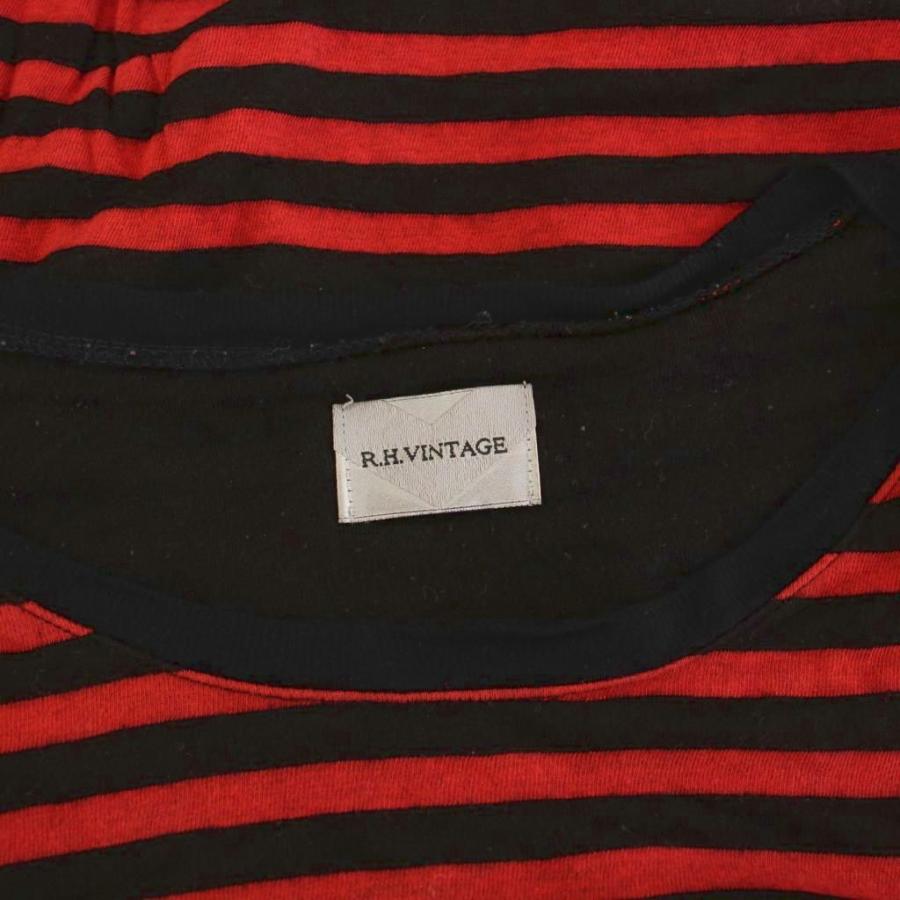 ロンハーマン 2018SS 新作 Tシャツ ボーダー レッド ロンハーマン ヴィンテージ CREW L/S STRIPE T クルーネック ロング