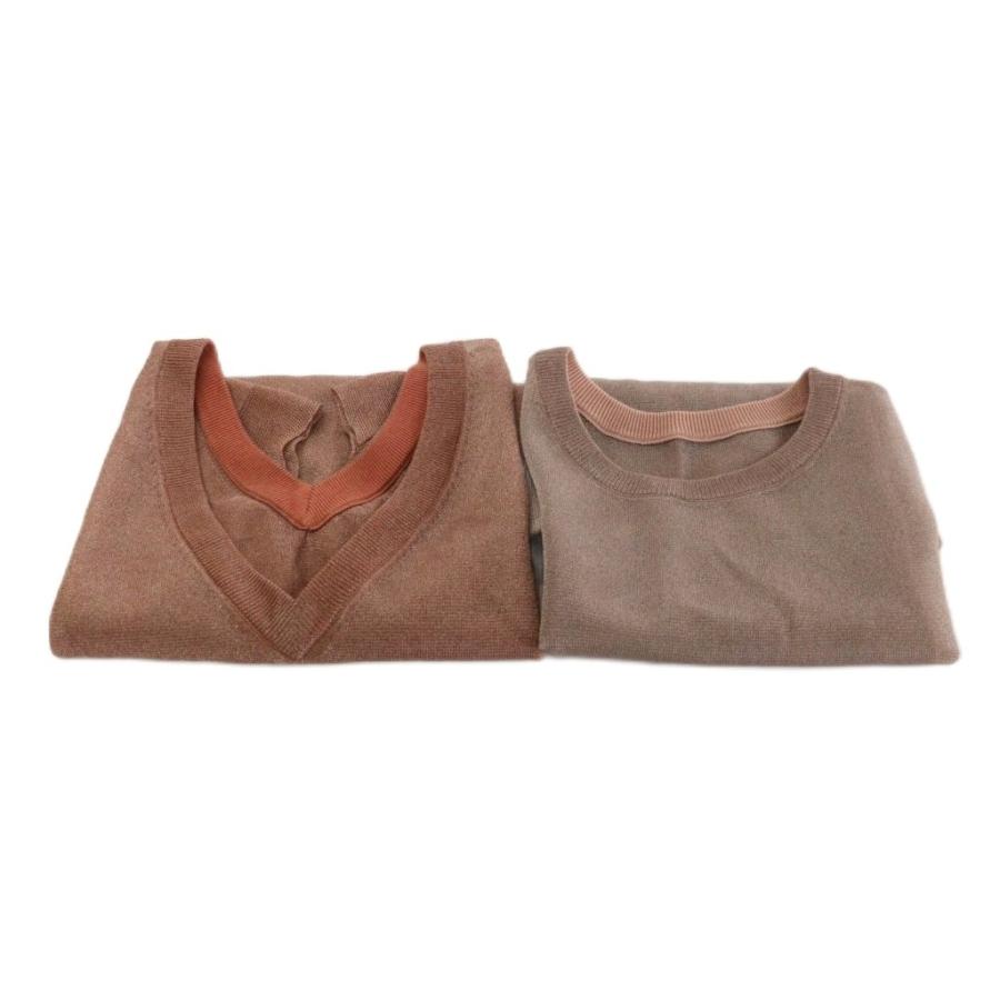 Ameri】LAME TANK VEST SET TOP 【公式通販】