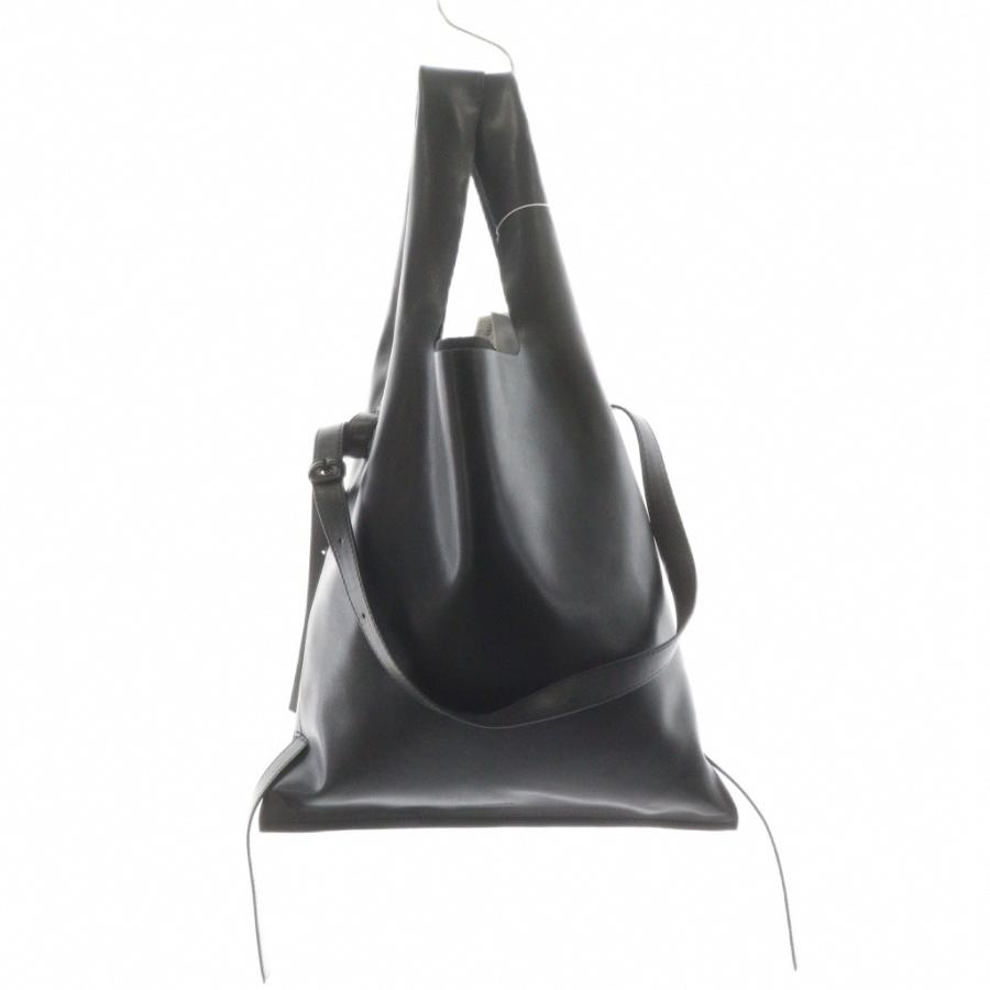 【中古】アメリヴィンテージ 23AW UND REFINED LEATHER BAG ハンドバッグ ショルダーバッグ トートバッグ レザー 黒 アメリヴィンテージ Ameri VINTAGE 23AW UND REFINED LEATHER BAG