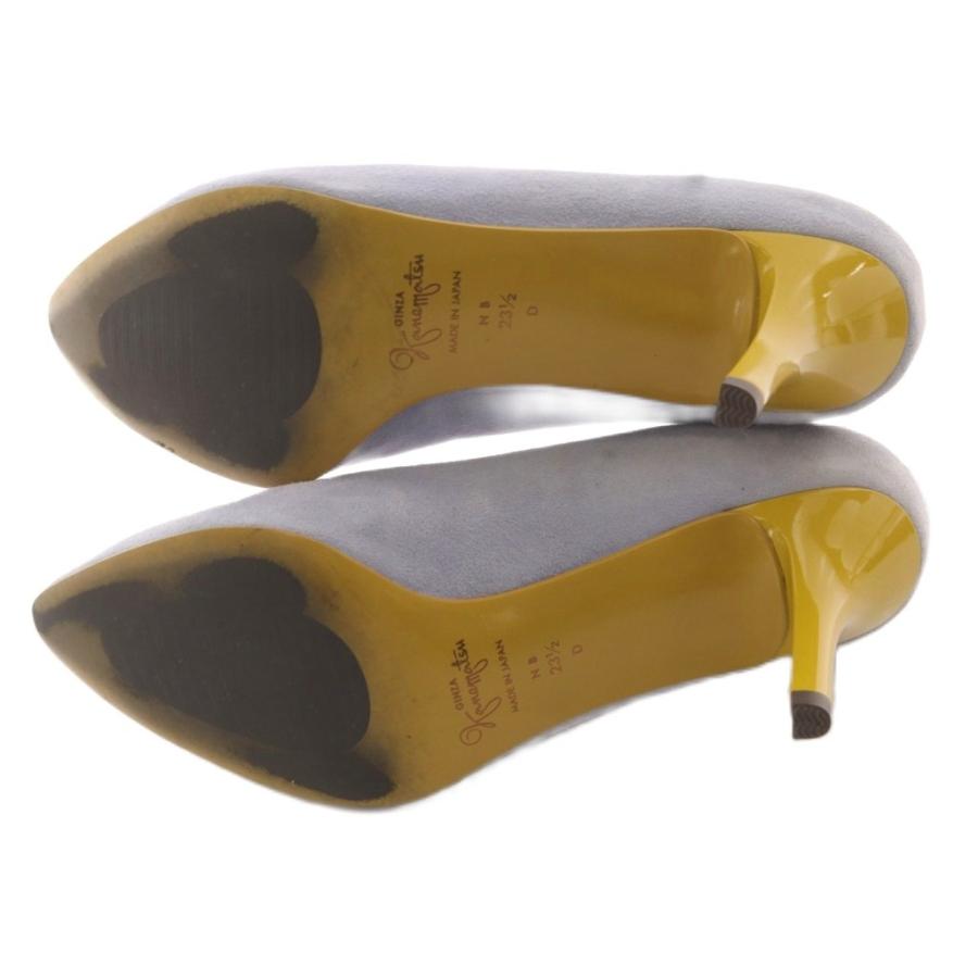 GINZA Kanematsu（銀座かねまつ） パンプス スエード ピンヒール