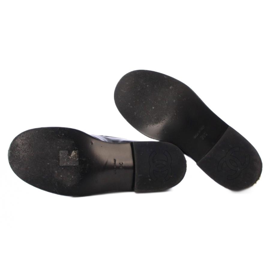 CHANEL（シャネル） ローファー モカシン ココマーク チャーム レザー