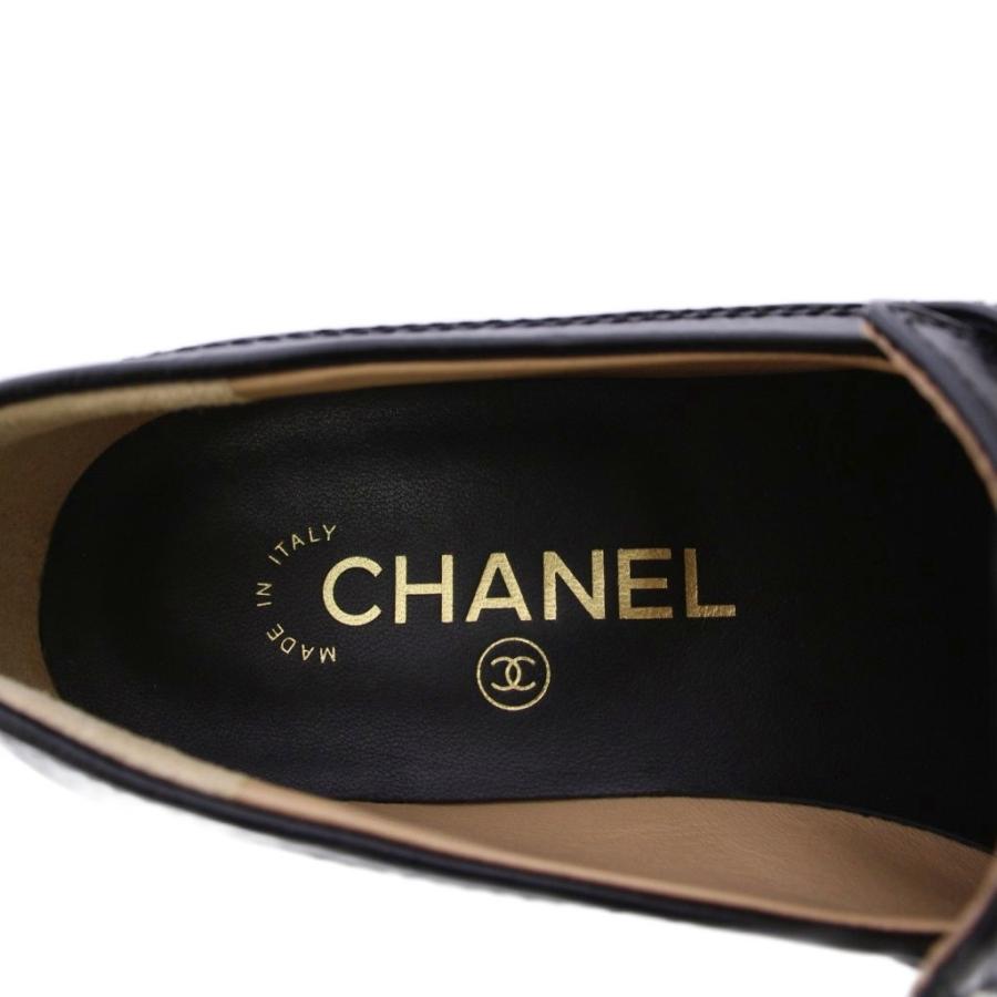 CHANEL（シャネル） ローファー モカシン ココマーク チャーム レザー