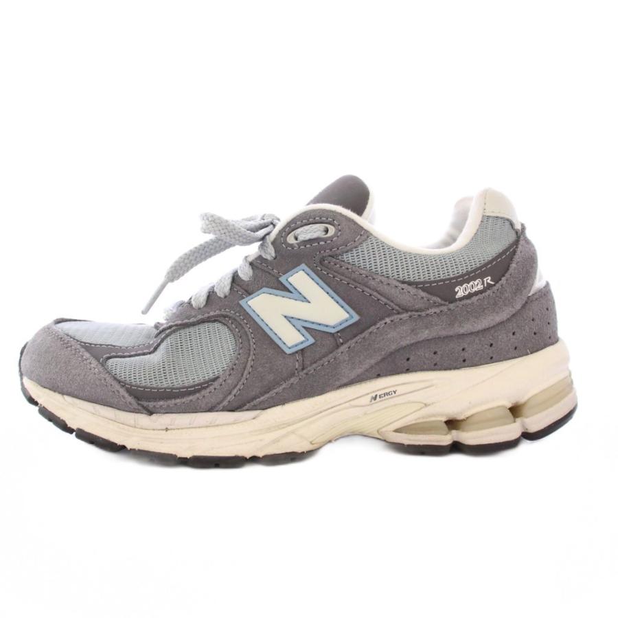 【中古】ニューバランス NEW BALANCE ローカットスニーカー シューズ 厚底 ロゴ メッシュ 切替 US6 グレー M2002RFB New Balance（ニューバランス） ローカットスニーカー シューズ 厚底
