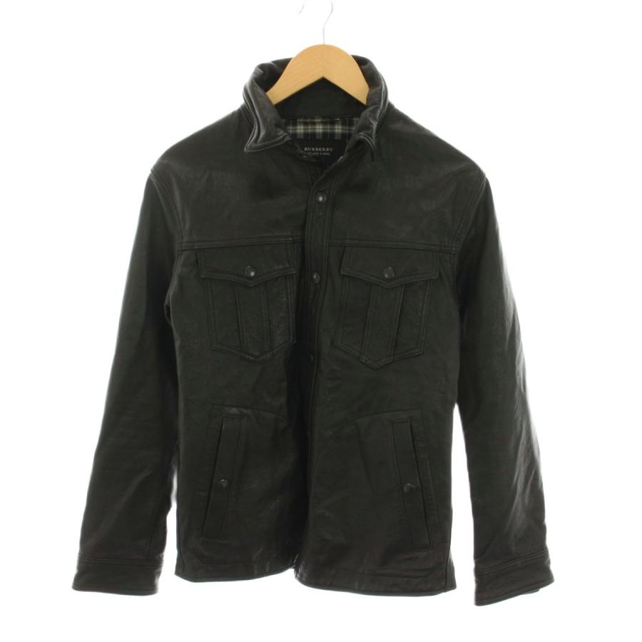 BURBERRY BLACK LABEL（バーバリーブラックレーベル） レザー 