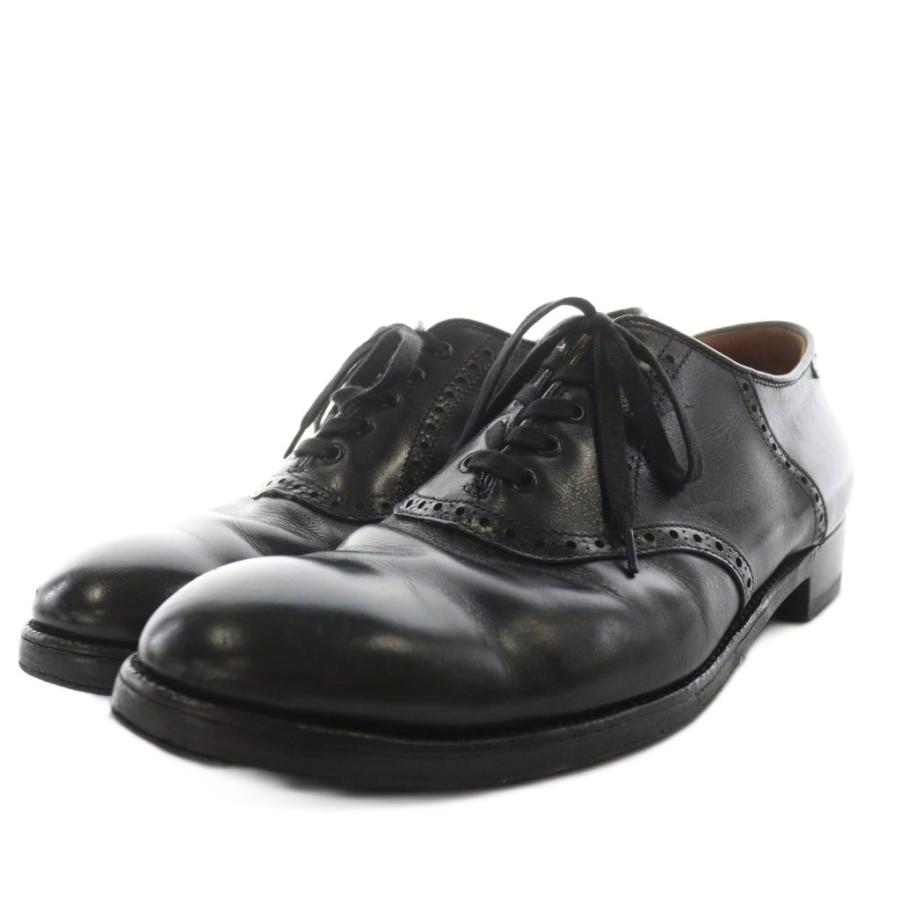 【中古】オールデン ALDEN ビームス別注 サドルシューズ ビジネスシューズ レザー 9 B/D 黒 59957 オールデン ALDEN ビームス別注 サドルシューズ ビジネスシューズ