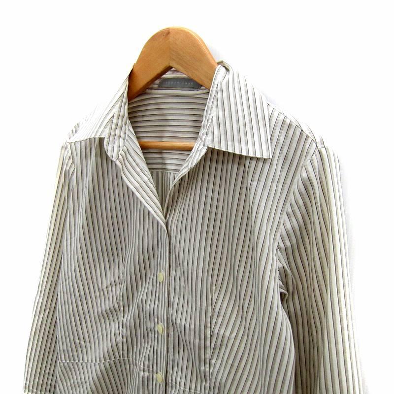 theory luxe（セオリーリュクス） ブラウス シャツ 長袖 オープン