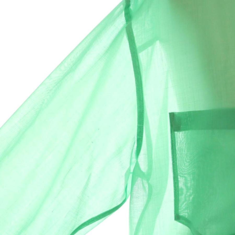未使用品 オーラリー WOOL POLYESTER SHEER CLOTH SHIRTS シャツ  